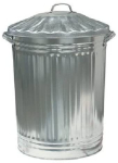 Dust Bin Galv 18" x 24" + Lid